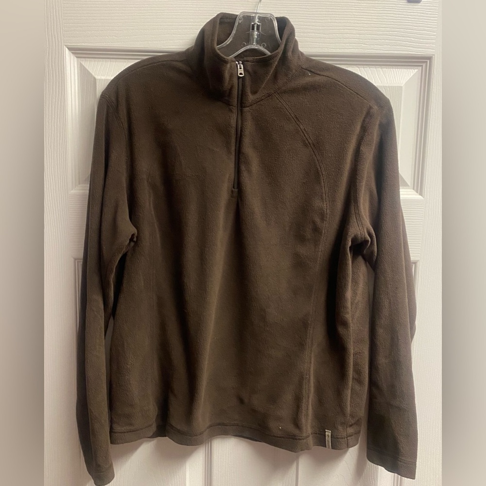 Columbia Lightweight Fleece Quarter Zip Pullover Size Large